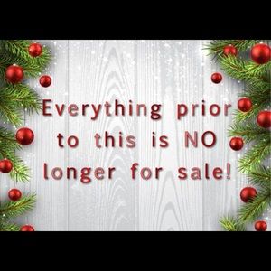 Previous items are not for sale